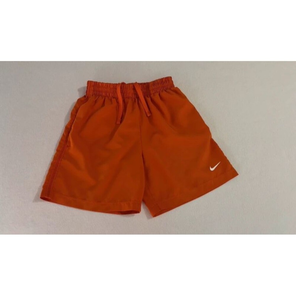 Nike Kids Dri-FIT Orange Woven Athletic Training Shorts Size Small S